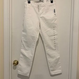 NWT White Pixie pants size 8